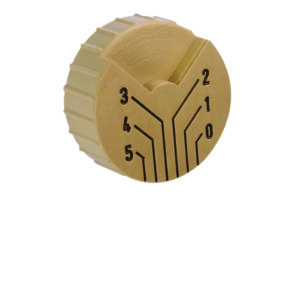 Botao Do Zig Zag Elgin H-18,H20 Marrom