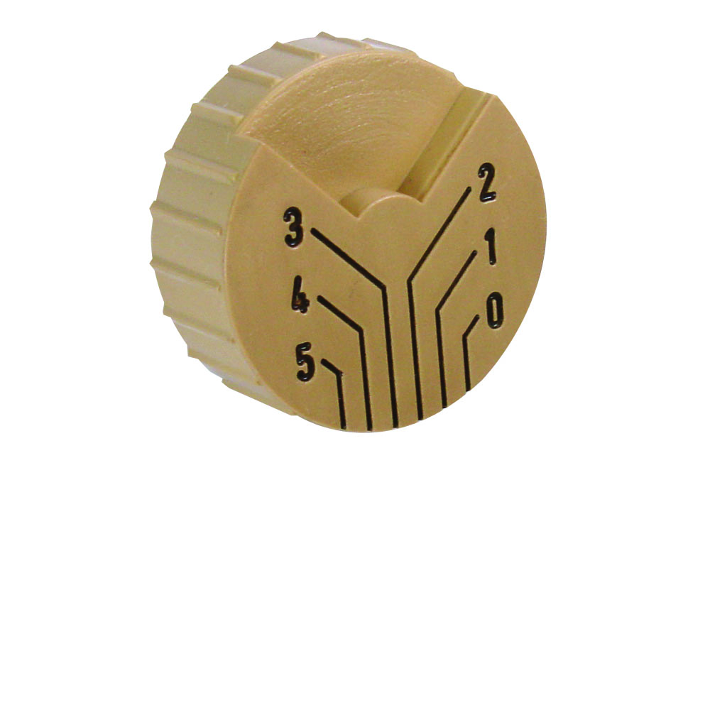 Botao Do Zig Zag Elgin H-18,H20 Marrom