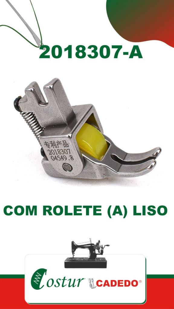 Calcador Com Rolete (a) - Liso