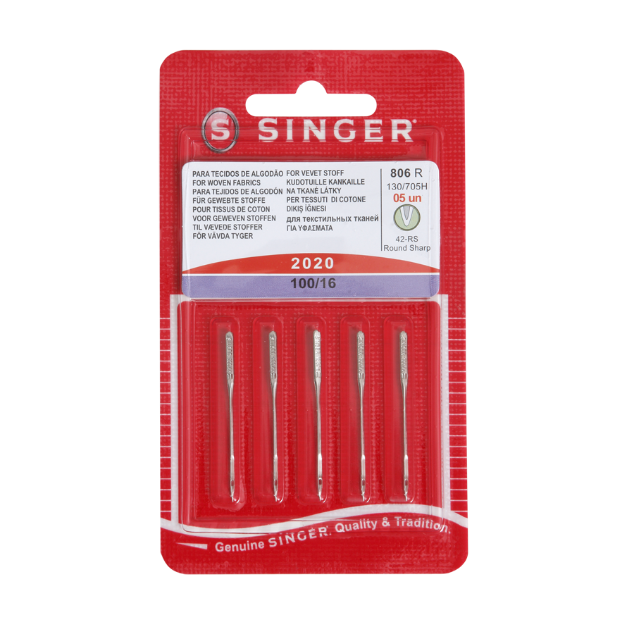 Agulha Singer Cartela Com 5 Unidades N.14