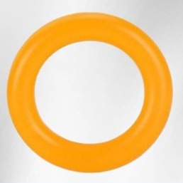 Argola Do Enchedor Grande 26X41 Laranja