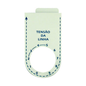 Tampa Plastica Do Tensor Singer Lp402B, 2630, Azul