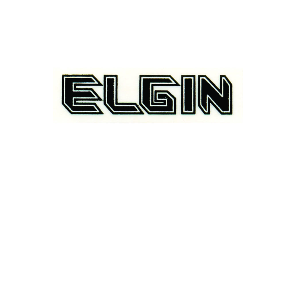 Adesivo Elgin Preto - 10 Unidades   140