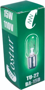 Lampada Baioneta Curta 110V Costur TU2