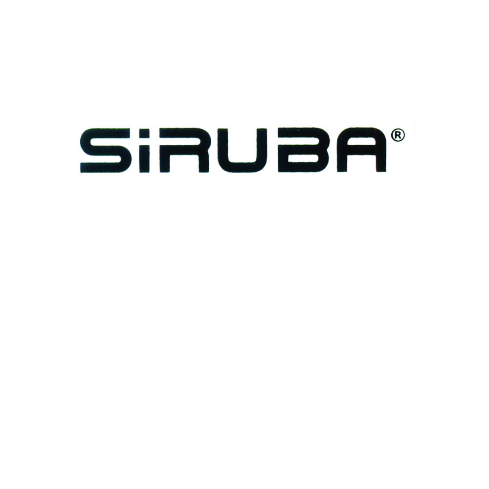 Adesivo Siruba Preto 4 Unidades