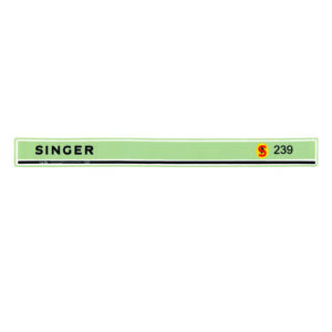 Adesivo Para Singer De Coluna 239 2 Unidades