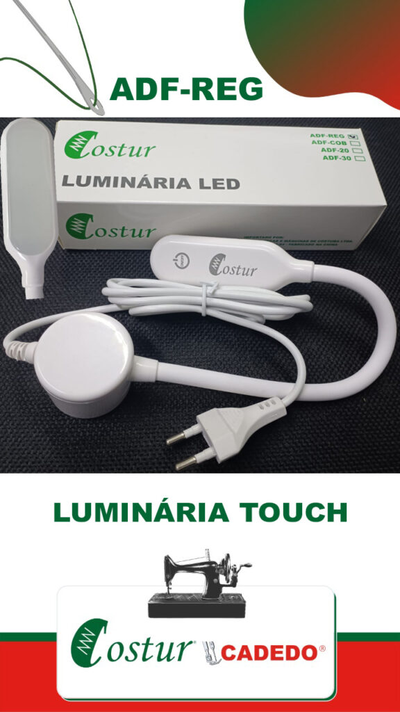 Luminaria Com Leds De Luminosidade Toque