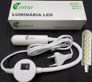 Luminaria Com 20 Leds Haste Flexivel 220