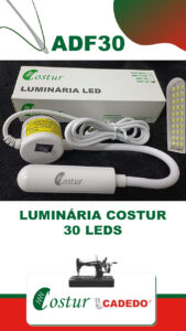 Luminaria Com 30 Leds Haste Flexivel