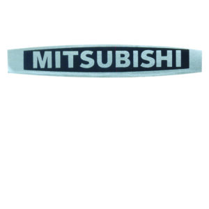 Adesivo Mitsubishi 4 Unidades  170