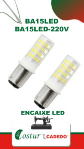 Lampada Led Baioneta Curta 110V