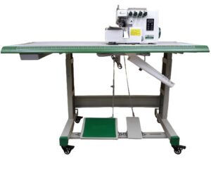 Máquina de Costura Industrial Costur Overloque Ponto-Cadeia 4 Fios Direct Drive 220V