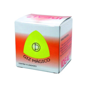 Giz Magico Rosa Caixa Com 10 Unidades