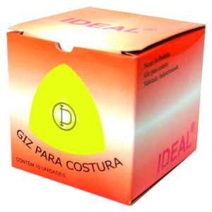 Giz Em Pedra Rosa Caixa Com 10 Unidades