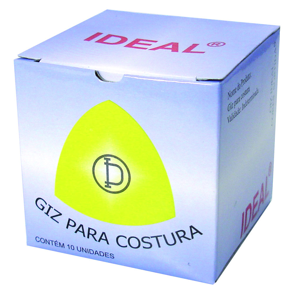 Giz Em Pedra Sortido Caixa Com 10 Unidades