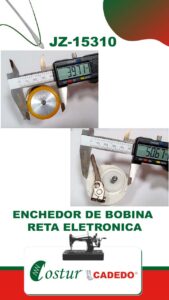 Enchedor De Bobina Reta Eletronica