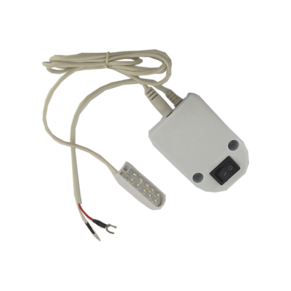Farolete Led Bivolt 10 Leds             2 Carreiras Com 5