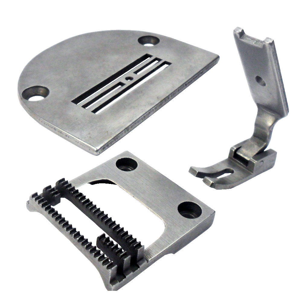 Conjunto De Chapa Calcador Dente Reta Meijia