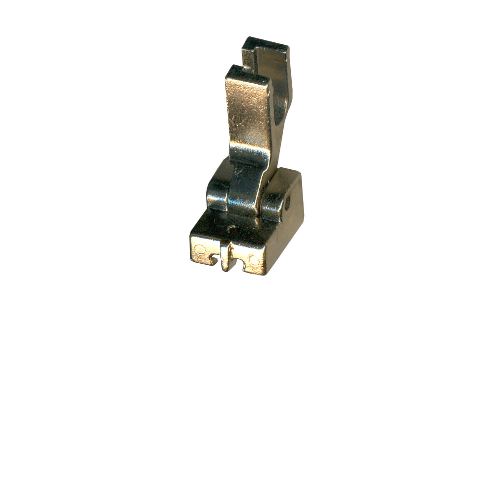 Calcador De Metal Ziper Largo Invisivel Com Guia