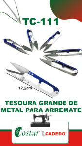 Tesoura Metal Arremate Jumbo Golden Eagl