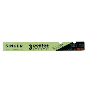 Adesivo Para Singer 3 Pontinhos Zig Zag 123Ts 2 U.