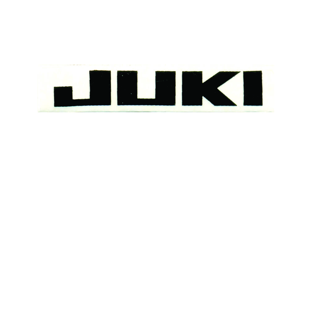 Adesivo Juki Preto  6Cm  6 Unidades  142)