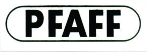 Adesivo Pfaff Preto 4 Unidades  180