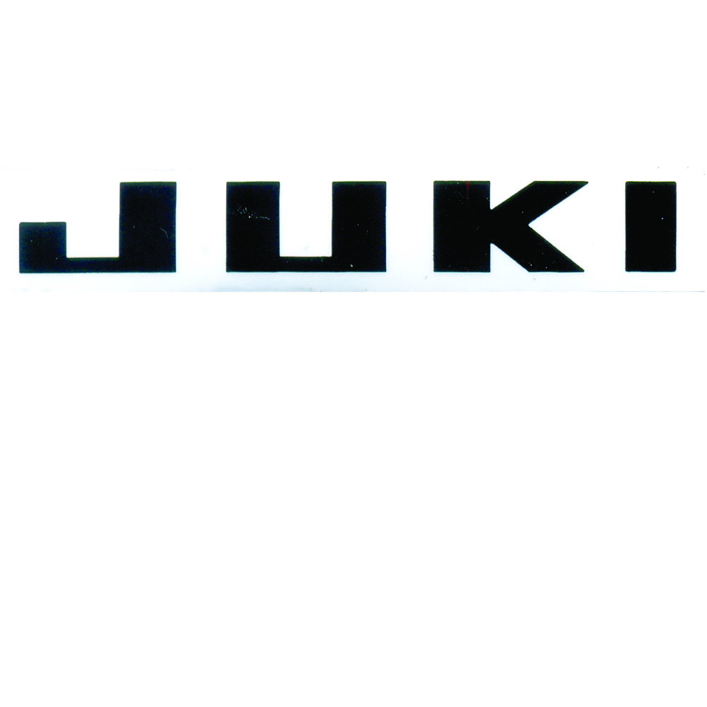 Adesivo Juki Preto 7 1/2 Centimetros   143)