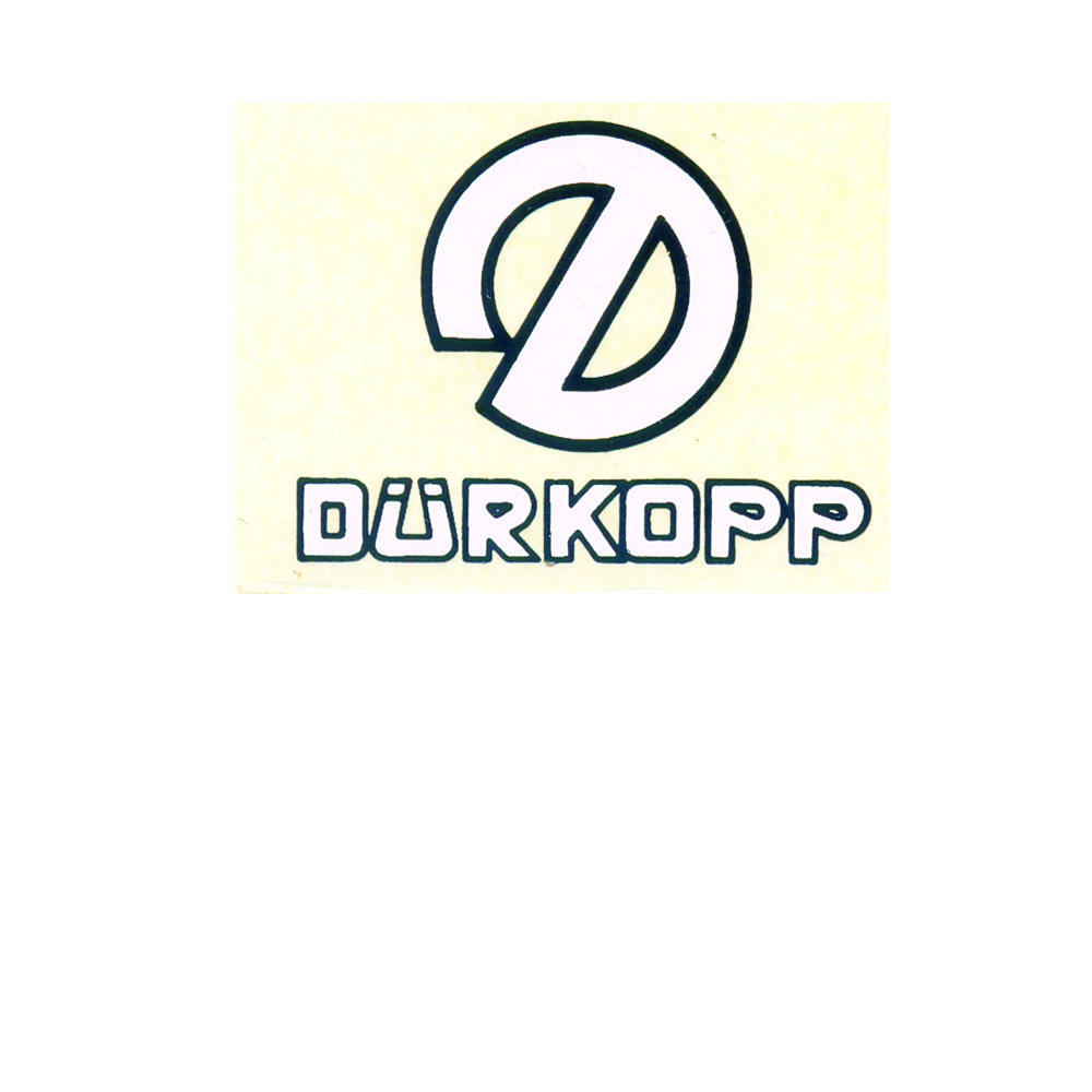 Adesivo Durkopp 4 Unidades  137