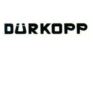 Adesivo Durkopp Preto 5 Unidades  132