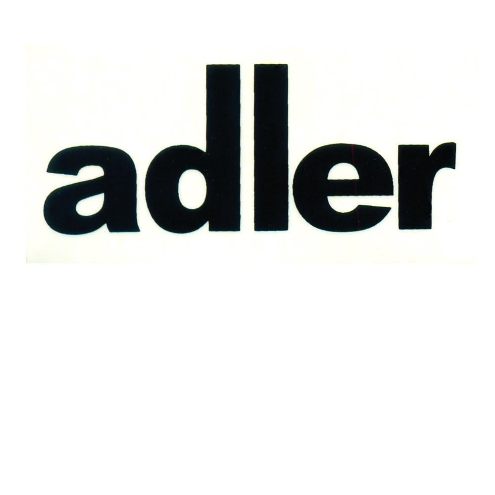 Adesivo Preto Adller 7 Centimetros 4 Unid.(107